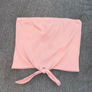 Pink Cropped Tank